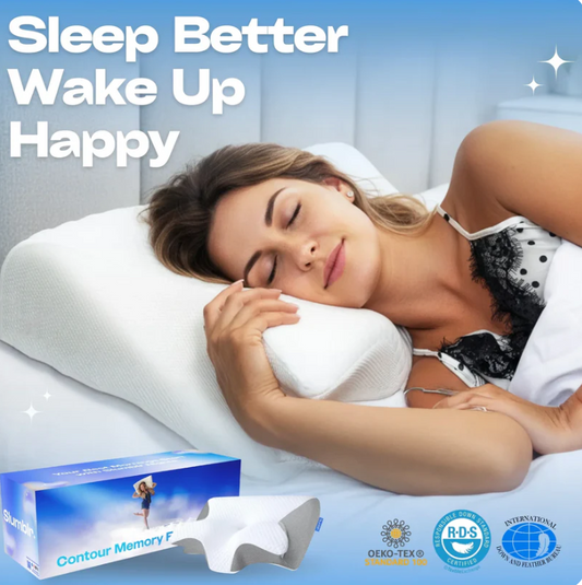 Memory Foam Ergonomic Pillow
