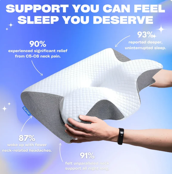 Memory Foam Ergonomic Pillow