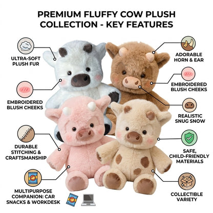 Cute Cow Stuffed Animal