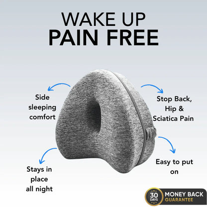 Premium Therapeutic Leg & Knee Pillow for Back, Hip & Sciatica Relief