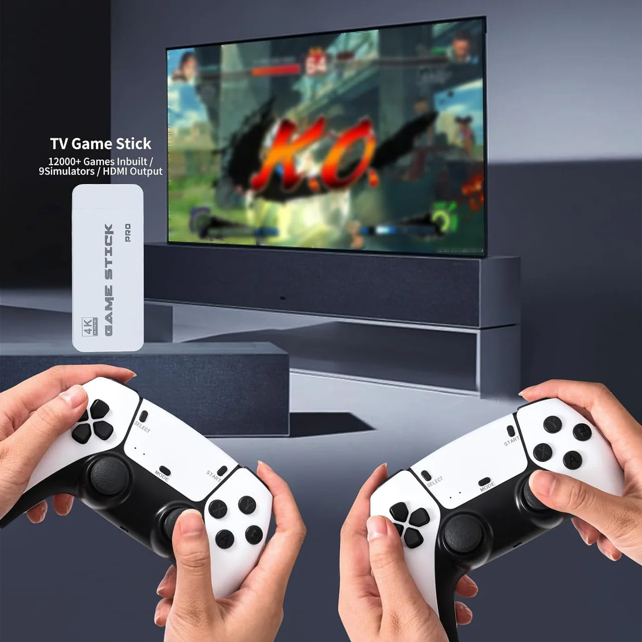 4K Ultra HD Wireless TV Game Stick Pro