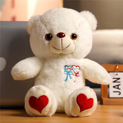Stitched Glow Bear – Soft LED Plush Toy